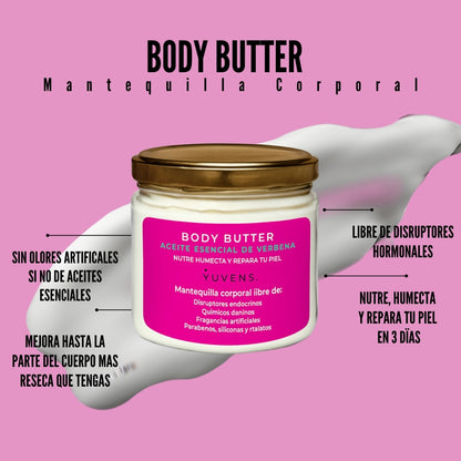 Body Butter Aceite Esencial de Verbena (Mantequilla Corporal)