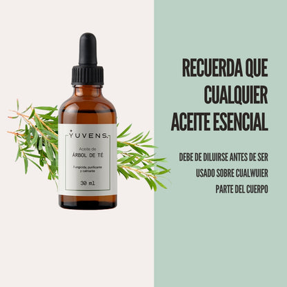 Aceite de Árbol de Té 100% puro, fungicida natural