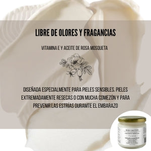 Body Butter Sin Olor (Mantequilla Corporal)