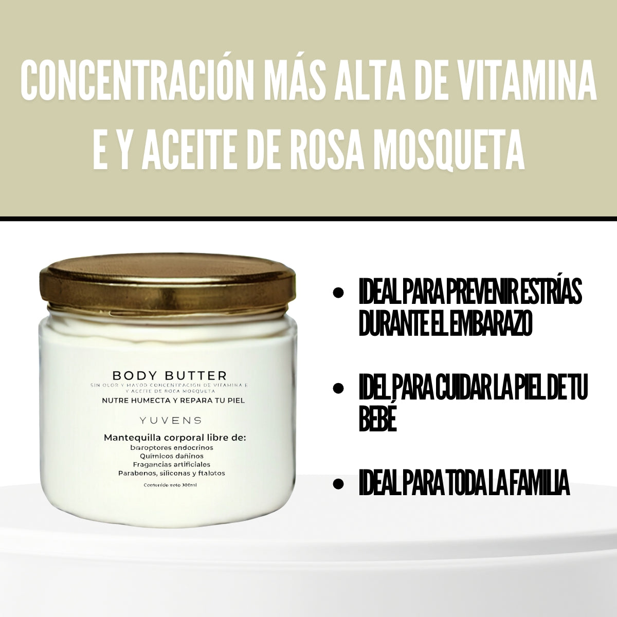 Body Butter Sin Olor (Mantequilla Corporal)