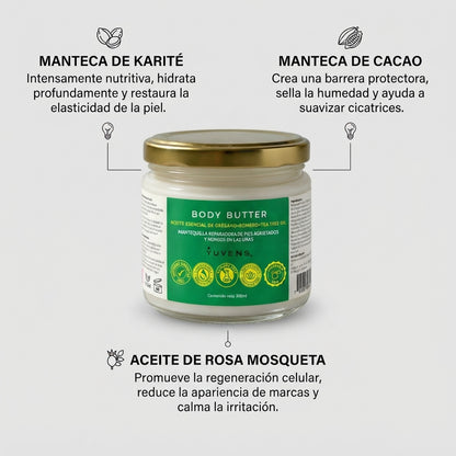 Body Butter Regeneradora de pies y Hongos en las uñas
