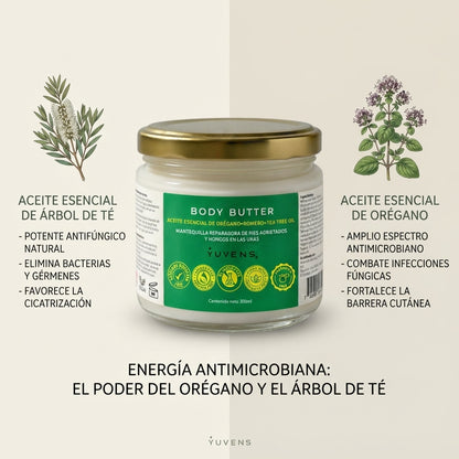 Body Butter Regeneradora de pies y Hongos en las uñas