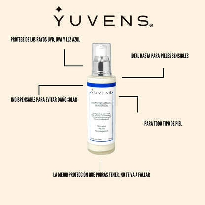 Protector Solar Facial Hidratante 50+ - Hydrating Ultimate Sunscreen