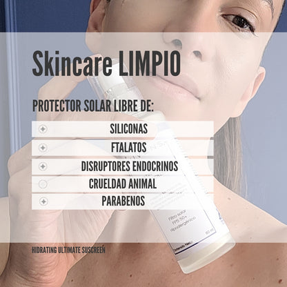 Protector Solar Facial Hidratante 50+ - Hydrating Ultimate Sunscreen