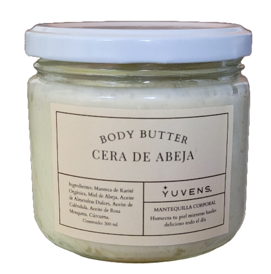 Body Butter con miel olor cera de abeja (Mantequilla Corporal)