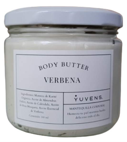 Body Butter Vegana olor Verbena (mantequilla corporal)