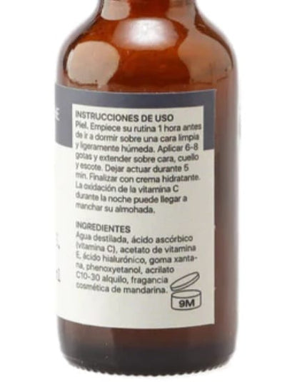 Kit sérum facial dia y noche - ácido hialurónico, colágeno y vitamina C