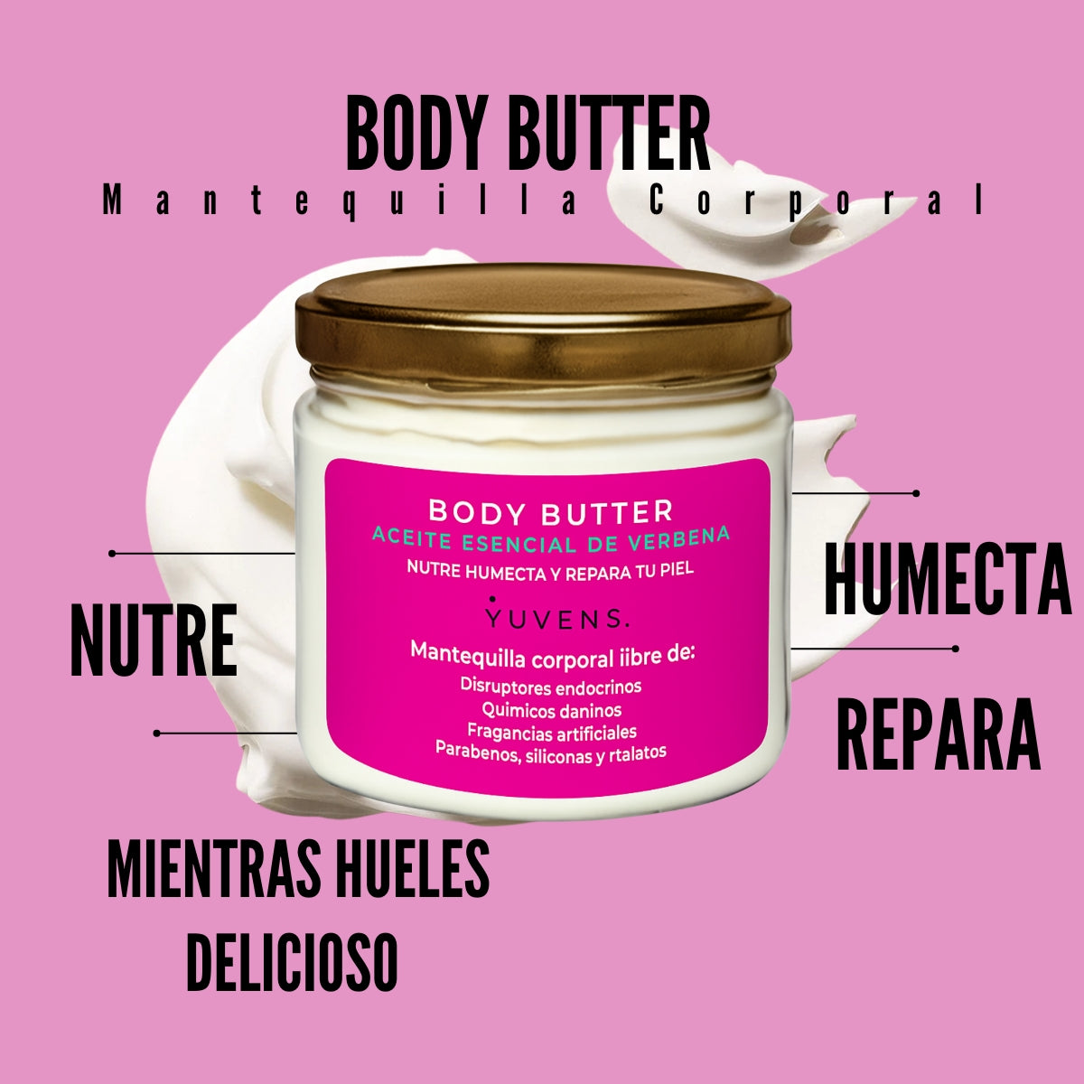Body Butter Aceite Esencial de Verbena (Mantequilla Corporal)