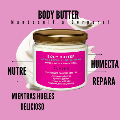Body Butter Aceite Esencial de Verbena (Mantequilla Corporal)