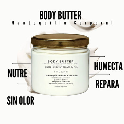 Body Butter Sin Olor (Mantequilla Corporal)