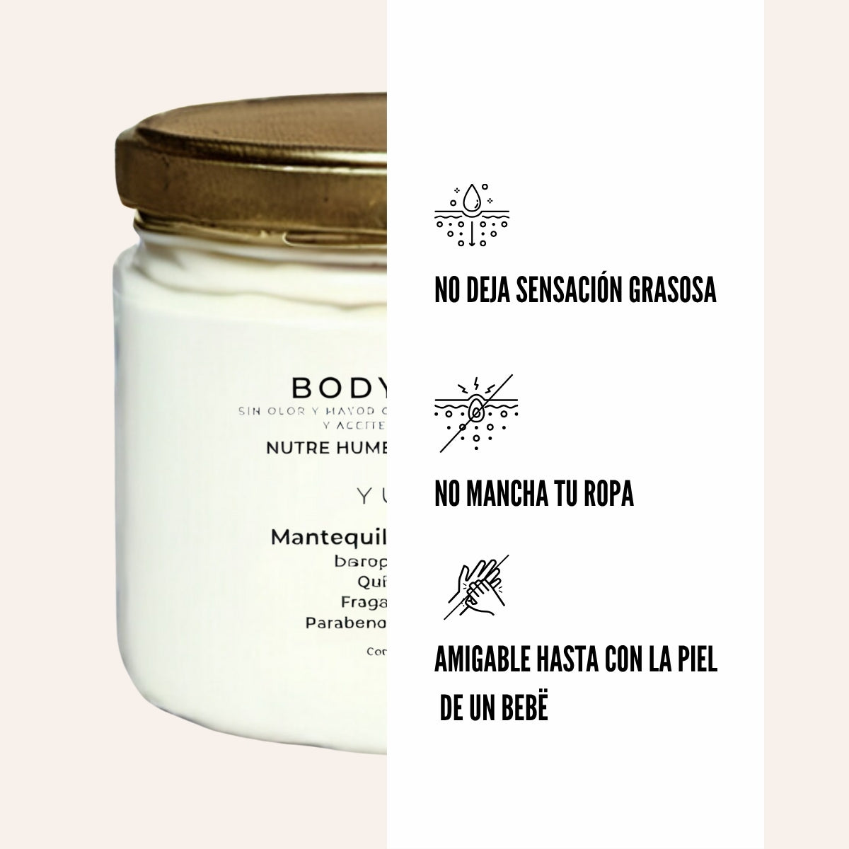 Body Butter Sin Olor (Mantequilla Corporal)