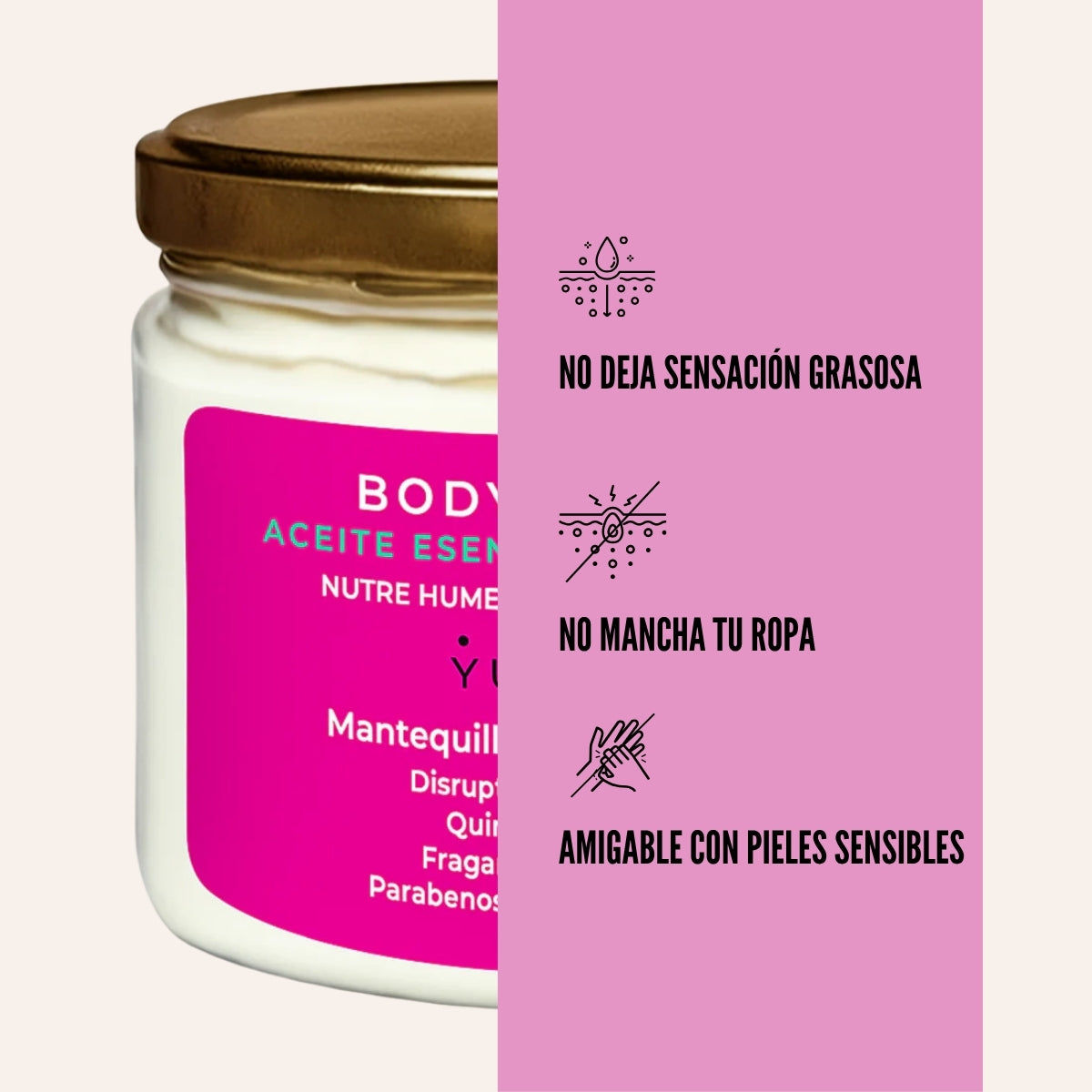 Body Butter Aceite Esencial de Verbena (Mantequilla Corporal)