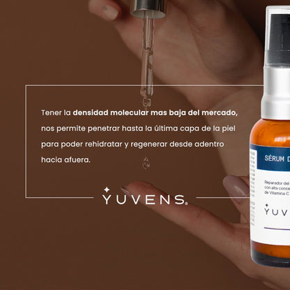 Sérum facial noche - ácido hialurónico y vitamina C