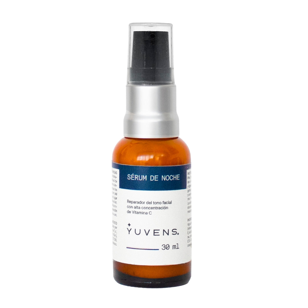 Sérum facial noche - ácido hialurónico y vitamina C