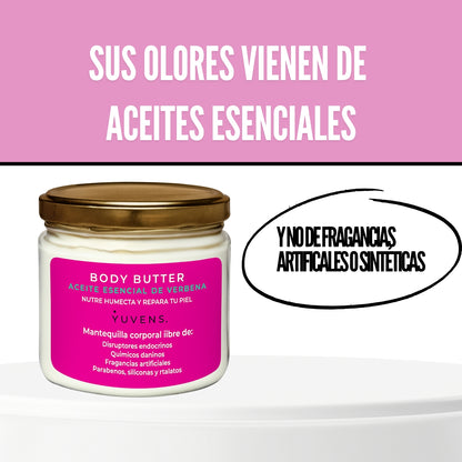 Body Butter Aceite Esencial de Verbena (Mantequilla Corporal)
