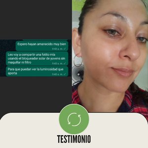 Protector Solar Hidratante 2 en 1 con Tea Tree Oil- 30 ml- Pocket Size
