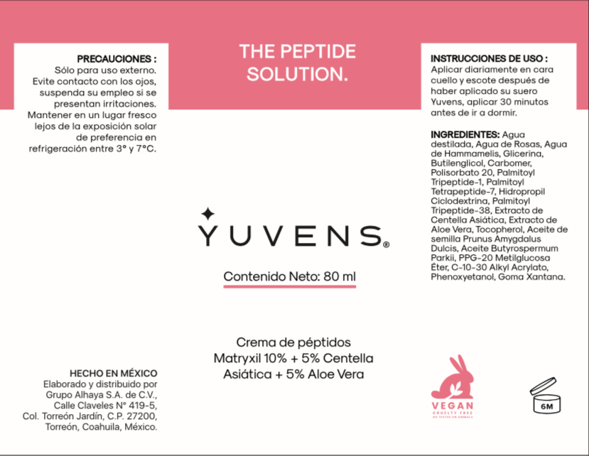 Crema Regeneradora Péptidos Matrixyl antiedad - The Peptide Solution